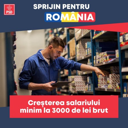 sprijin pentru Romania