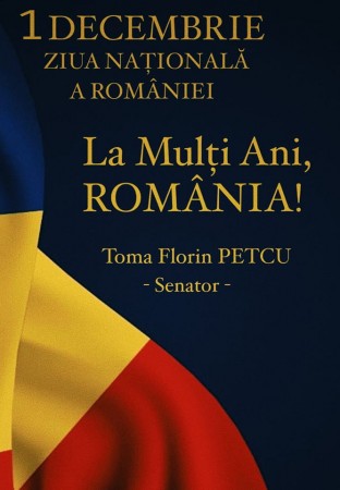 1 decembrie Toma Petcu