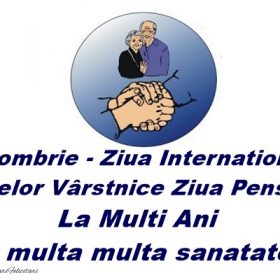 Urare Ziua persoanelor varstnice