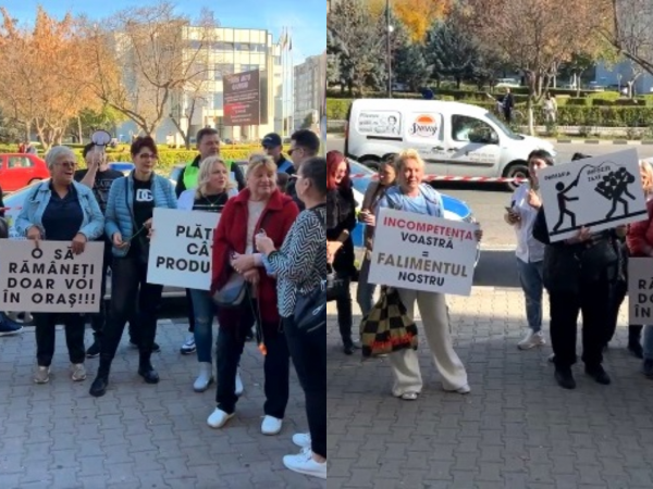 protest oameni de afaceri