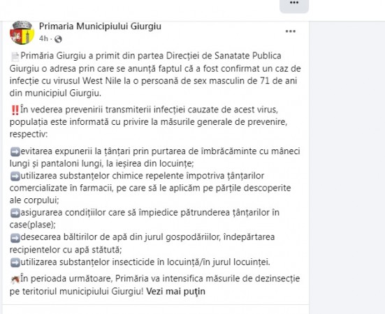 comunicat primarie
