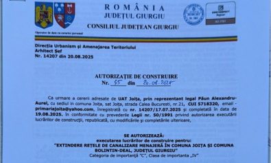 autorizatie constructie joita
