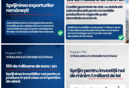 program stimulare economica PSD