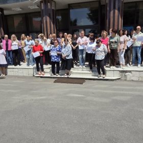 Protest ANAF Giurgiu