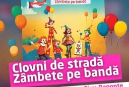 clovni pe strada