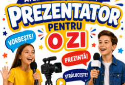 afiș prezentator