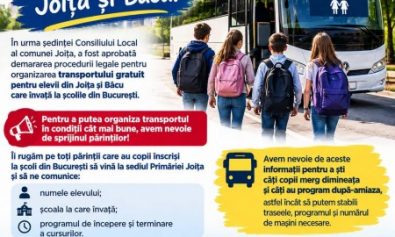 transport gratuit elevi Joita